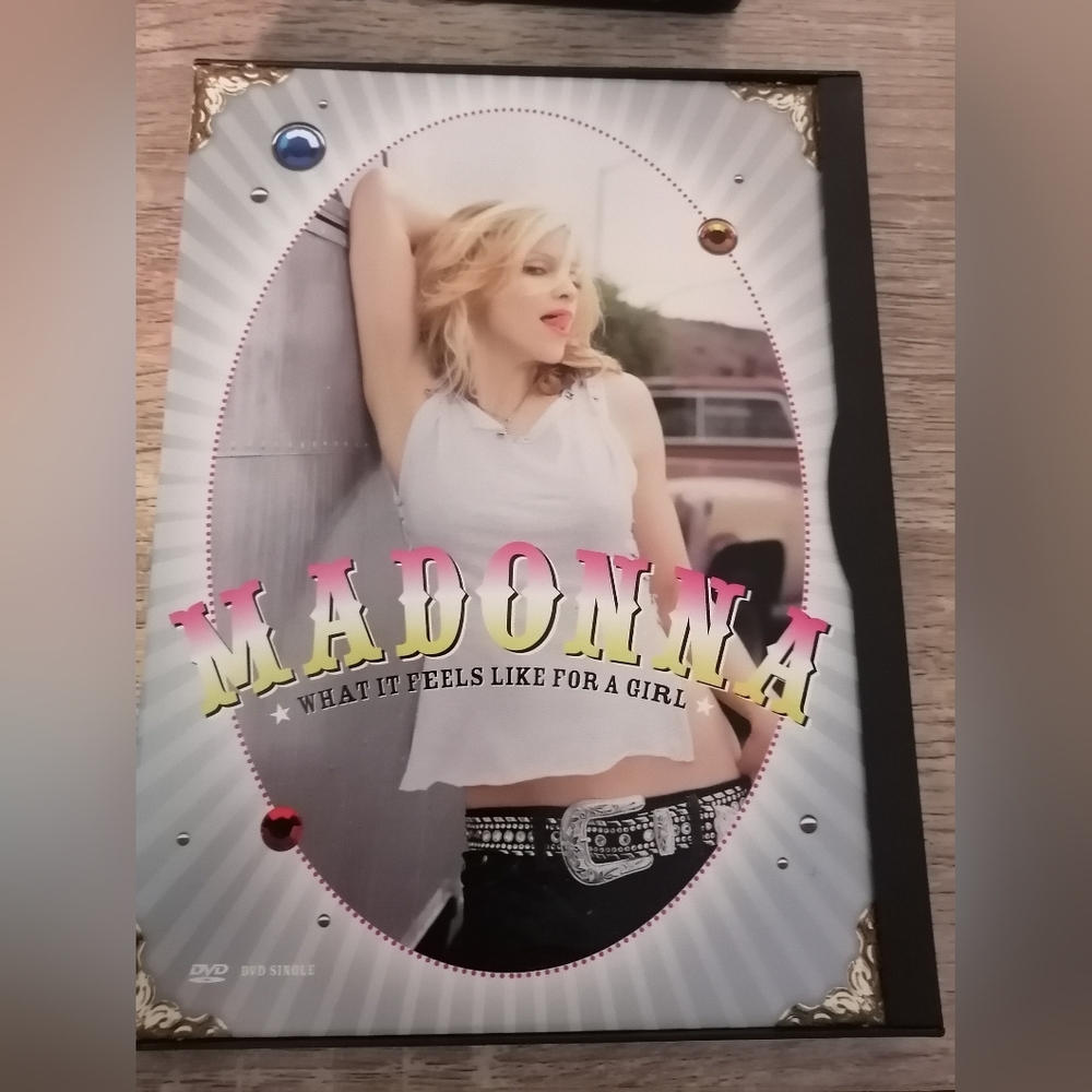 Madonna 'What It Feels Like for a Girl' DVD Single